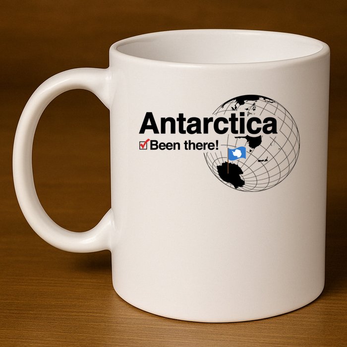 I've Been There Antarctica Gift 11oz C Handle Ceramic Mug