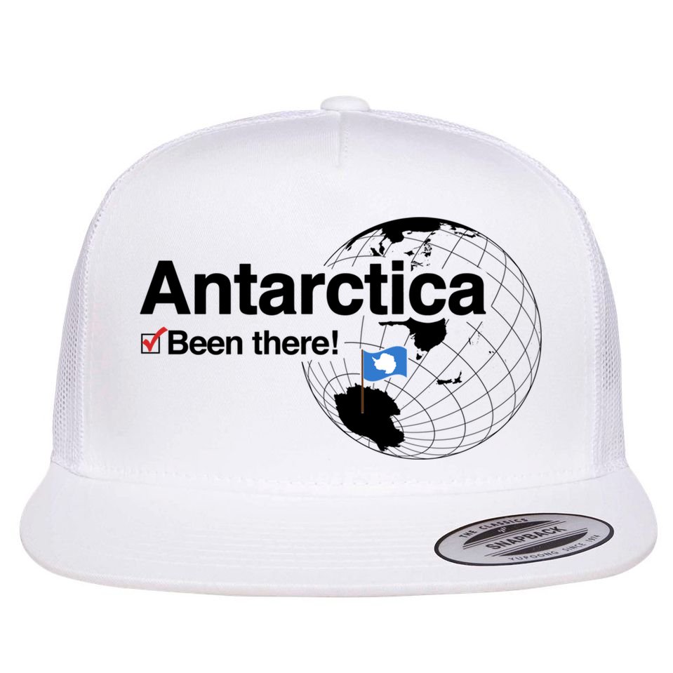 I've Been There Antarctica Gift Flat Bill Trucker Hat