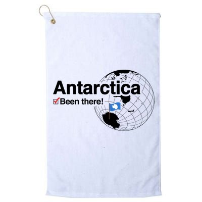 I've Been There Antarctica Gift Golf Towel