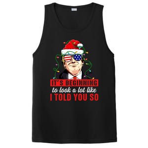 It's Beginning To Look A Lot Like I Told You So Xmas Trump Cool Gift PosiCharge Competitor Tank