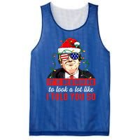 It's Beginning To Look A Lot Like I Told You So Xmas Trump Cool Gift Mesh Reversible Basketball Jersey Tank