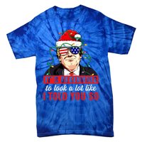 It's Beginning To Look A Lot Like I Told You So Xmas Trump Cool Gift Tie-Dye T-Shirt