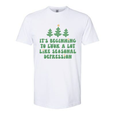 It's Beginning To Look A Lot Like Seasonal Depression Xmas Softstyle® CVC T-Shirt