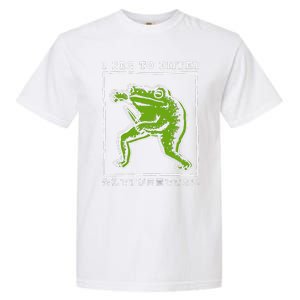 I Beg To Differ Frog Japanese Garment-Dyed Heavyweight T-Shirt