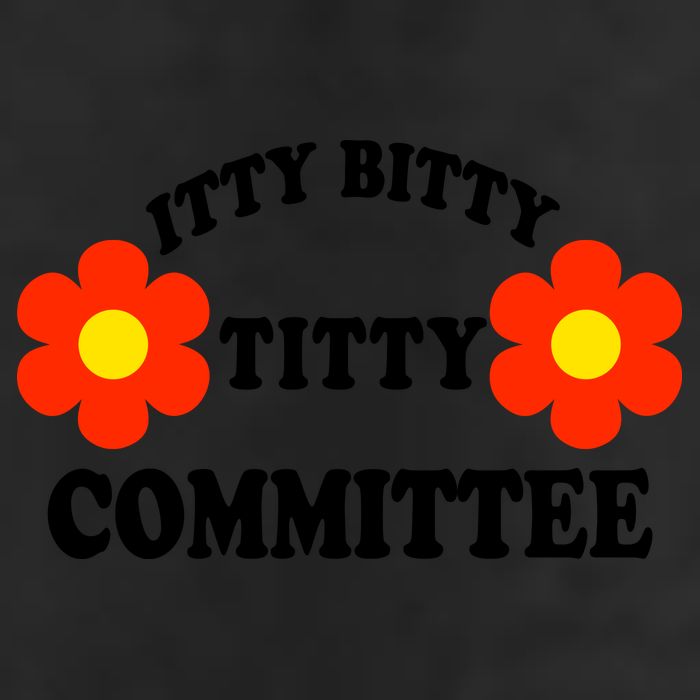 Itty Bitty Titty Committee 7 Panel Mesh Trucker Snapback Hat