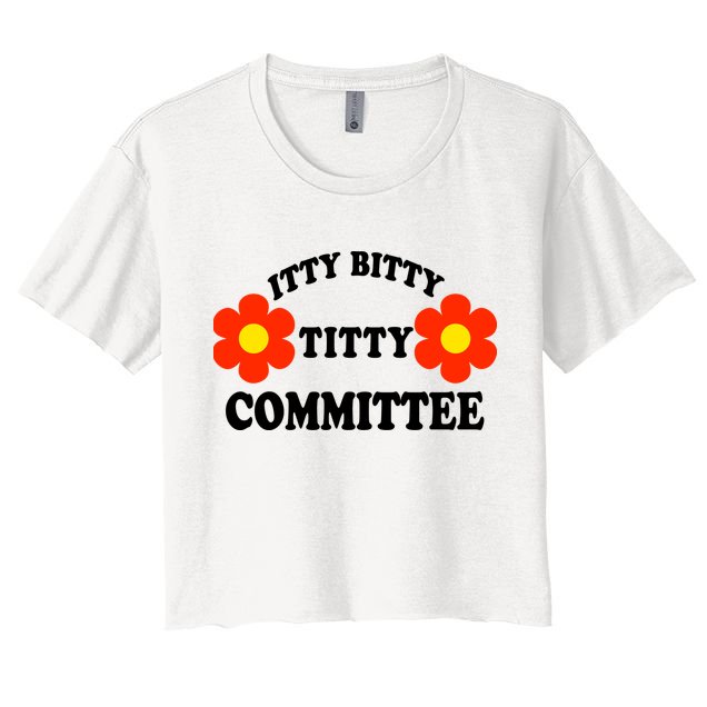 Itty Bitty Titty Committee Crop Top