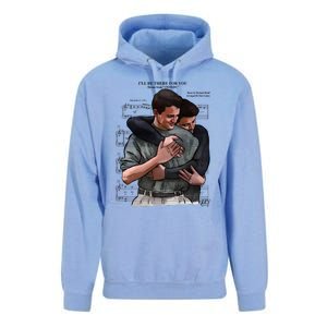 ILl Be There For You Chandler Bing Rip Rest In Peace Unisex Surf Hoodie