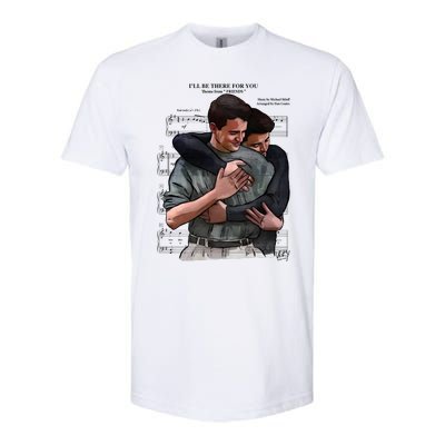 ILl Be There For You Chandler Bing Rip Rest In Peace Softstyle® CVC T-Shirt