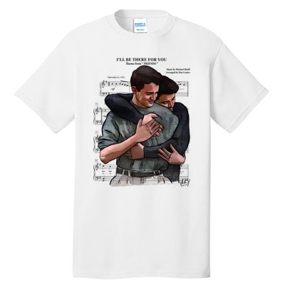 ILl Be There For You Chandler Bing Rip Rest In Peace Tall T-Shirt