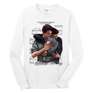 ILl Be There For You Chandler Bing Rip Rest In Peace Tall Long Sleeve T-Shirt