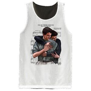 ILl Be There For You Chandler Bing Rip Rest In Peace Mesh Reversible Basketball Jersey Tank