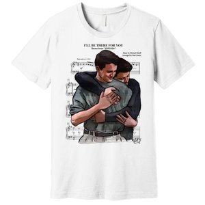 ILl Be There For You Chandler Bing Rip Rest In Peace Premium T-Shirt