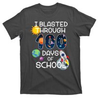 I Blasted Through 100 Days Of School Galaxy T-Shirt