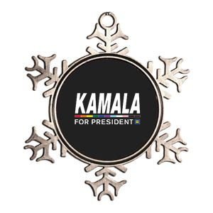 ILl Be The Man Kamala Harris 2024 Metallic Star Ornament