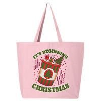 It's Beginning To Look A Latte Like Christmas Caffeine Lover 25L Jumbo Tote