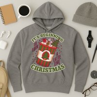 It's Beginning To Look A Latte Like Christmas Caffeine Lover Hoodie