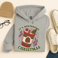 It's Beginning To Look A Latte Like Christmas Caffeine Lover Hoodie