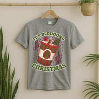It's Beginning To Look A Latte Like Christmas Caffeine Lover T-Shirt