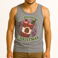 It's Beginning To Look A Latte Like Christmas Caffeine Lover Tank Top