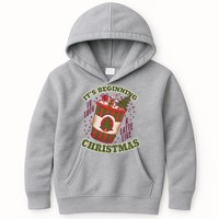 It's Beginning To Look A Latte Like Christmas Caffeine Lover Kids Hoodie