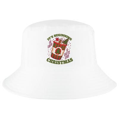 It's Beginning To Look A Latte Like Christmas Caffeine Lover Cool Comfort Performance Bucket Hat