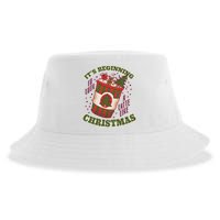 It's Beginning To Look A Latte Like Christmas Caffeine Lover Sustainable Bucket Hat