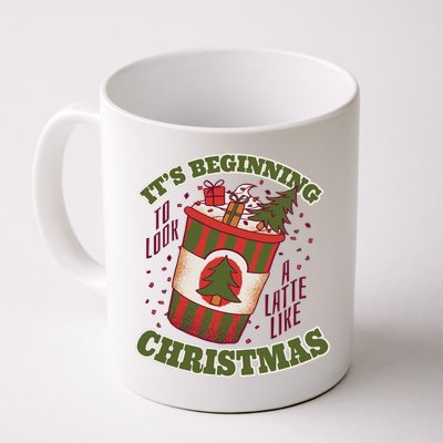 It's Beginning To Look A Latte Like Christmas Caffeine Lover Mug