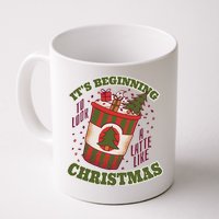 It's Beginning To Look A Latte Like Christmas Caffeine Lover Mug
