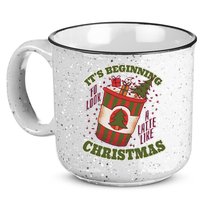 It's Beginning To Look A Latte Like Christmas Caffeine Lover 15oz Campfire Ceramic Mug