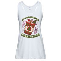 It's Beginning To Look A Latte Like Christmas Caffeine Lover Ladies Essential Flowy Tank