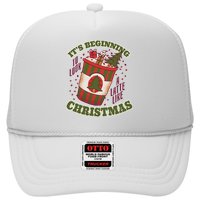 It's Beginning To Look A Latte Like Christmas Caffeine Lover Trucker Hat