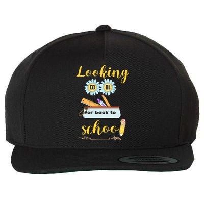 ItS Back To School Time Gift Wool Snapback Cap