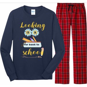 ItS Back To School Time Gift Long Sleeve Pajama Set