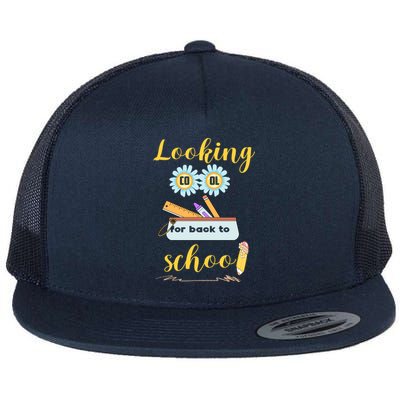 ItS Back To School Time Gift Flat Bill Trucker Hat