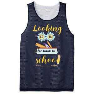 ItS Back To School Time Gift Mesh Reversible Basketball Jersey Tank