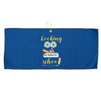 ItS Back To School Time Gift Large Microfiber Waffle Golf Towel