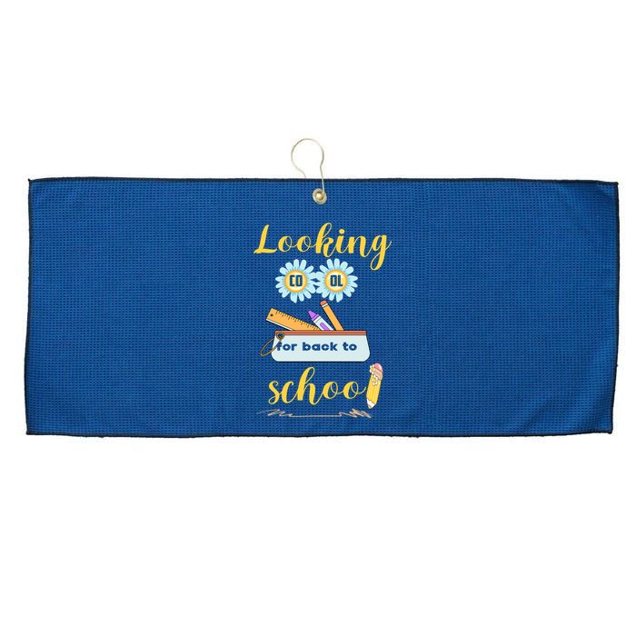 ItS Back To School Time Gift Large Microfiber Waffle Golf Towel