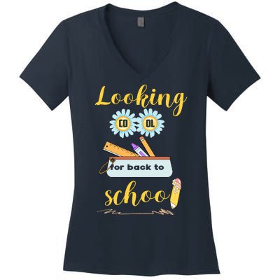 ItS Back To School Time Gift Women's V-Neck T-Shirt