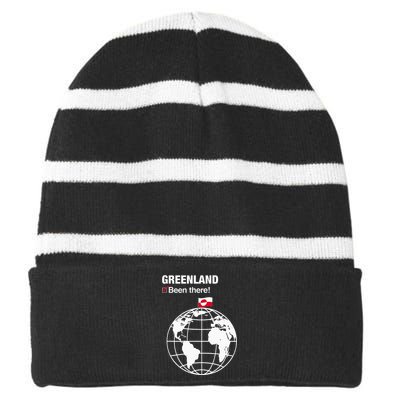 IVe Been There Greenland Striped Beanie with Solid Band