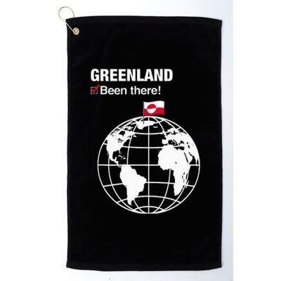 IVe Been There Greenland Platinum Collection Golf Towel