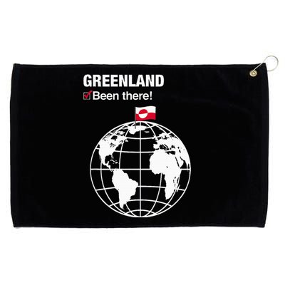 IVe Been There Greenland Grommeted Golf Towel