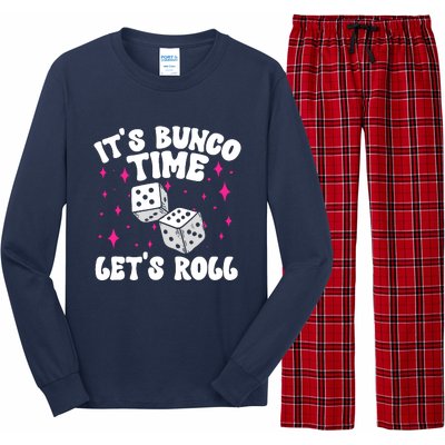 ItS Bunco Time Bunco Game Long Sleeve Pajama Set