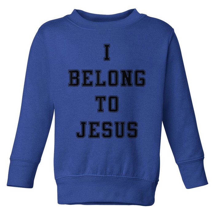 I Belong To Jesus Kaka Toddler Sweatshirt