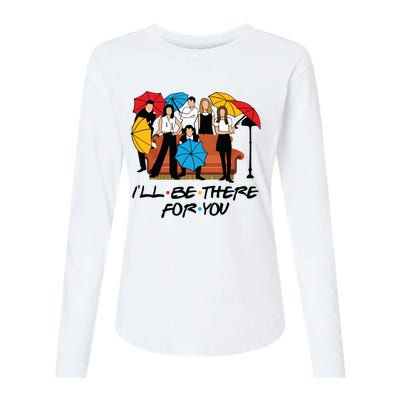 Ill Be There For You Cute Friends Womens Cotton Relaxed Long Sleeve T-Shirt