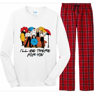 Ill Be There For You Cute Friends Long Sleeve Pajama Set