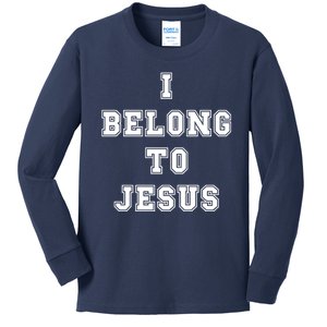 I Belong To Jesus Kids Long Sleeve Shirt