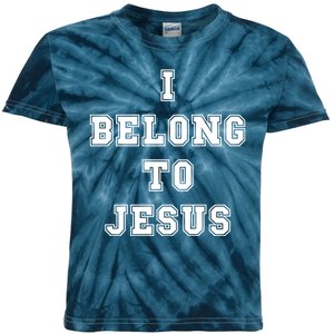 I Belong To Jesus Kids Tie-Dye T-Shirt