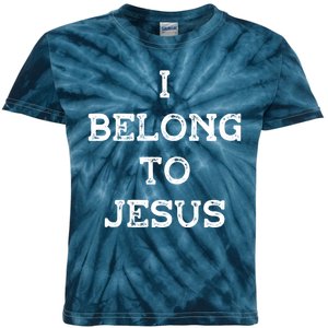 I Belong To Jesus Kids Tie-Dye T-Shirt