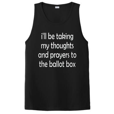 I’Ll Be Taking My Thoughts And Prayers To The Ballot Box PosiCharge Competitor Tank