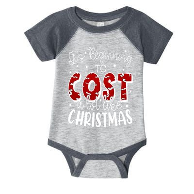 Its Beginning To Cost A Lot Like Christmas Funny Infant Baby Jersey Bodysuit